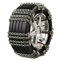 Universal Car Tire Snow Chain Belts Anti-skid Anti-wear Manganese Steel Wheel Snow Chains Vehicles SUV MPV Truck Mud Road Safety