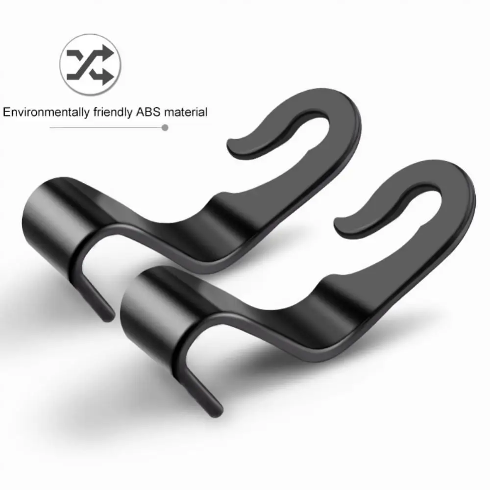 Универсальный крючок на подголовник сиденья автомобиля, вешалка для хранения сумок, кошельков, пальто, продуктов