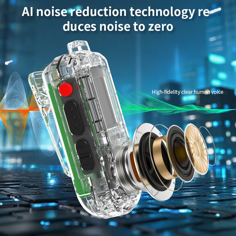MINI RADIO SIM Lifetime Free）Global 4G POC walkie talkie, 5000 KM remote walkie talkie, global police civilian fleet walk