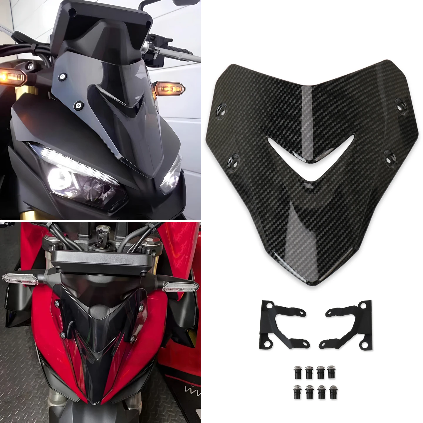 

Motorcycle Accessories Windshield Deflector Fairing Cover Windscreen Spoiler For CB1000 Hornet CB 1000 Hornet SP 2025