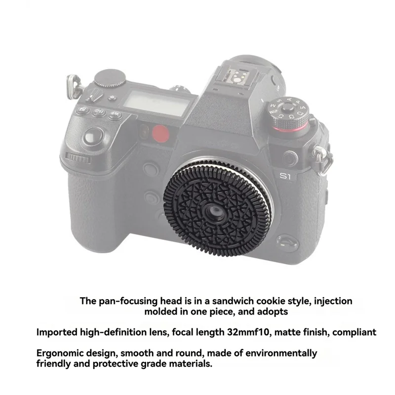 عدسة الفطيرة L Mount Pancake لكاميرا باناسونيك/لايكا/سيجما L Mount بدون مرآة