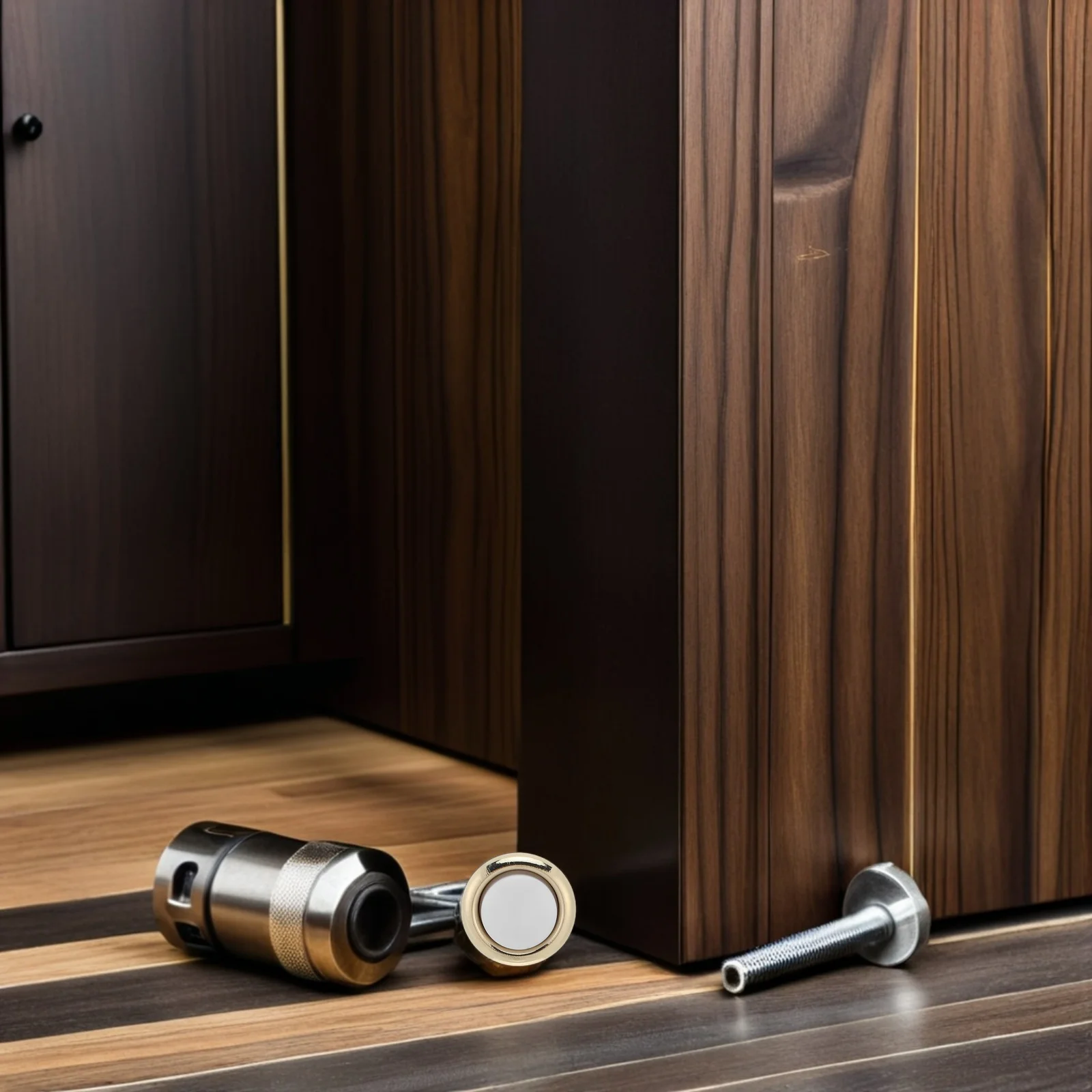 

Wired Doorbell Button Round Metal Wall Mounted Push For Home Garage Entry Heavy Duty Electric Bell Switch, Universal