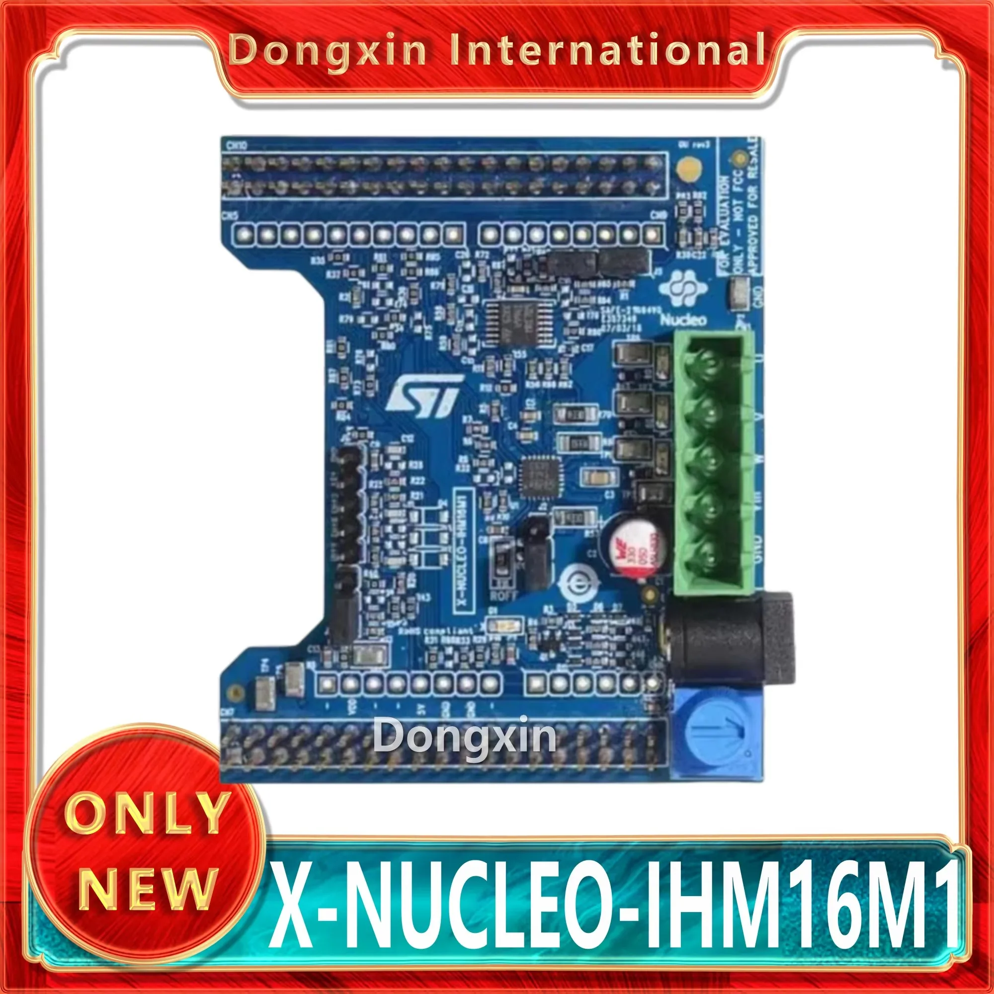 

X-NUCLEO-IHM16M1 Three-phase brushless DC motor driver expansion board based on STSPIN830 for STM32 Nucleo