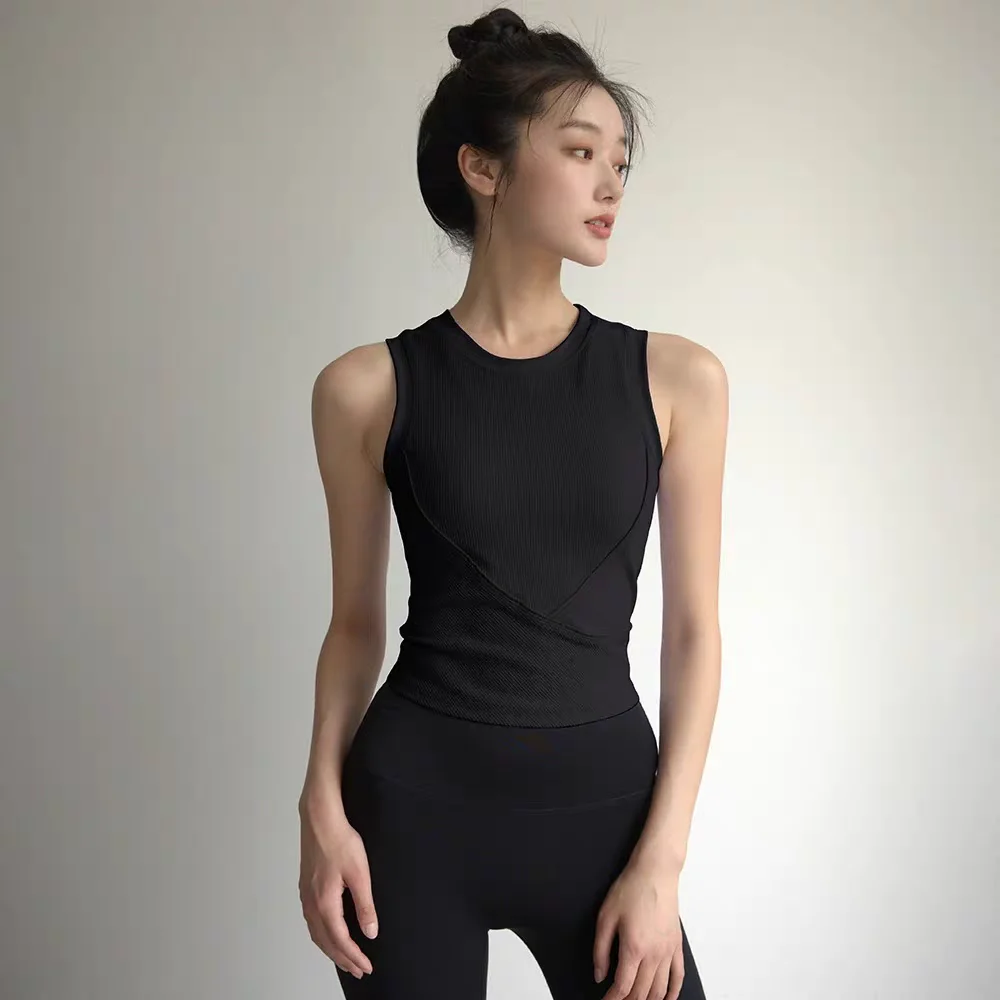 Women's High-Strength Shockproof Yoga Sports Bra Padded Push-Up Gym Bra Fitness Vest Top Running Gym Bra Sports Underwear image 4