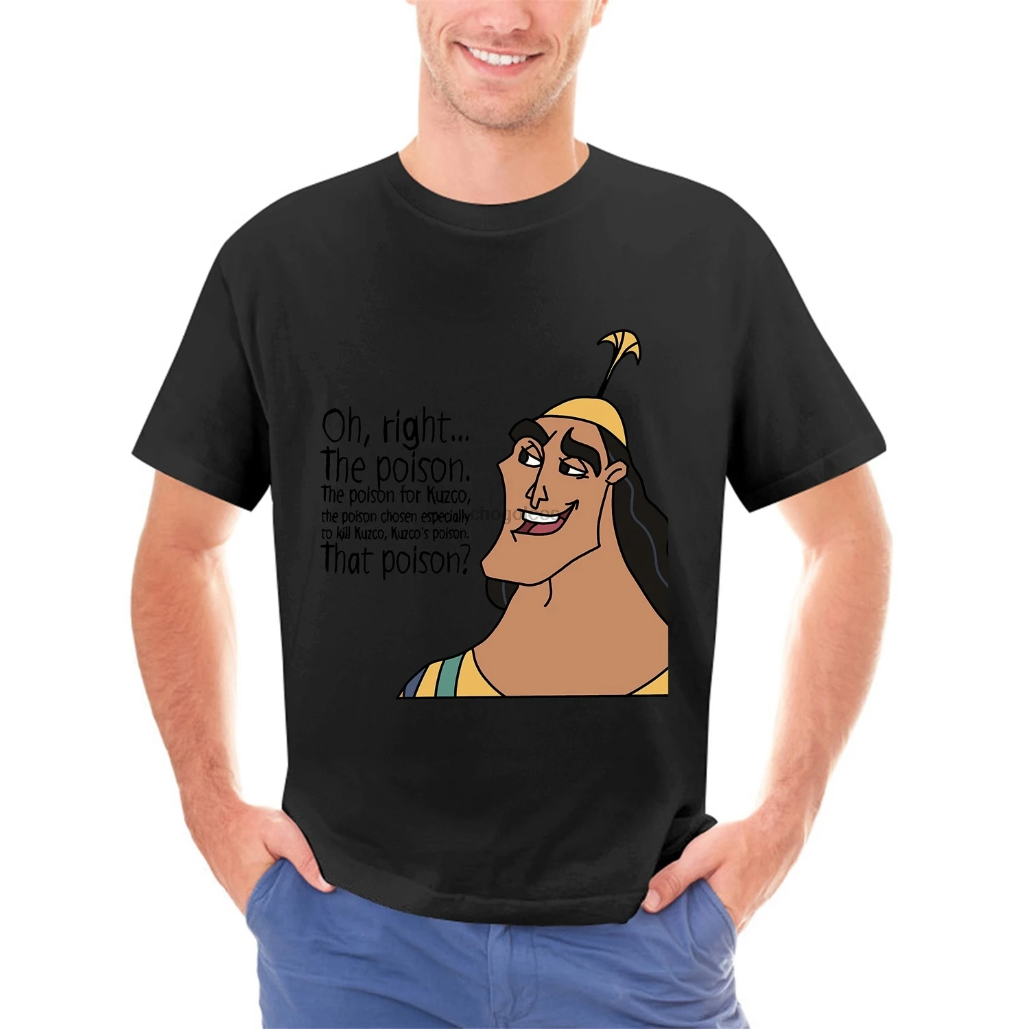 Kronk- The poison T shirt animation the emperors new groove kronk kuzco ezma pacha the poison right right kuzco