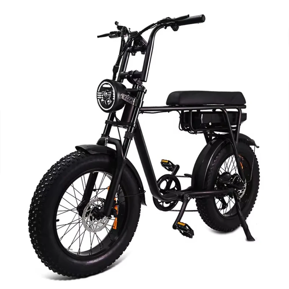 2024 K7 Ready to Ship Cheap New Model 500w 13 Ah 18ah Fat Tire Ebike Electric Bike 1500w for Adults
