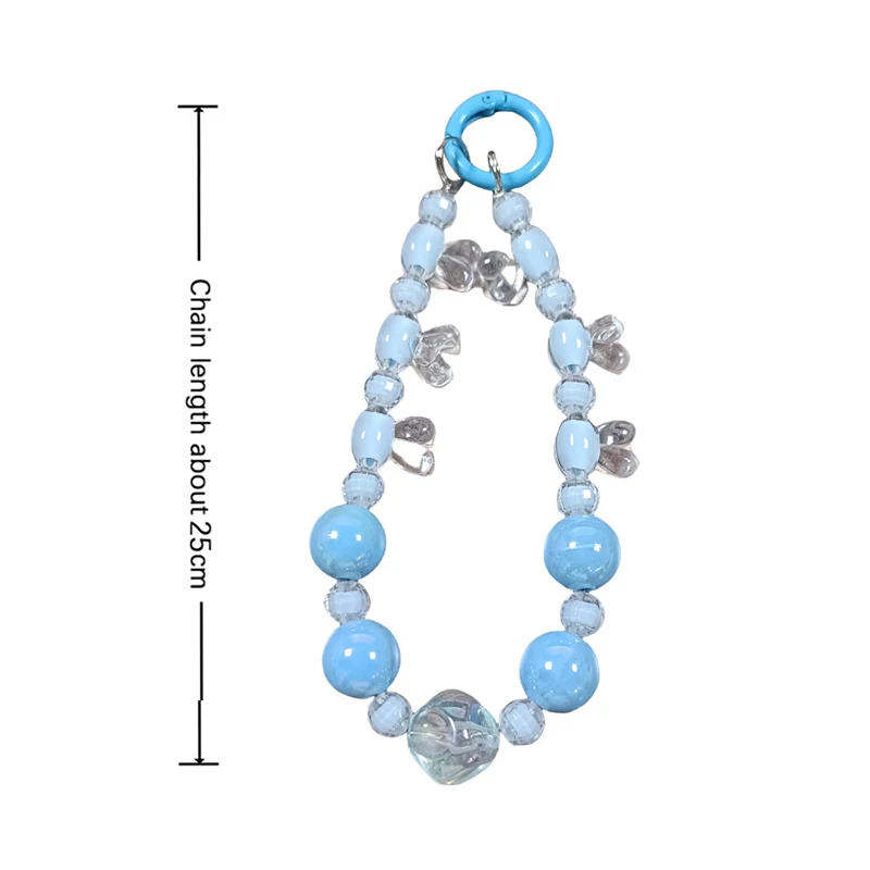 Creative Mobile Phone Lanyard Transparent Rabbit Mobile Phone Short Wrist Strap Universal Mobile Phone Anti Loss Lanyard Gifts image 6