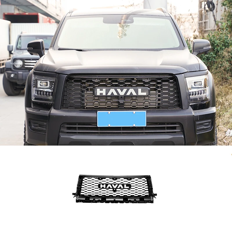 For Great Wall Haval H5 II 2023 2024 Car Grille Modification Front Grille Frame Front Face Dedicated Decorative Accessories