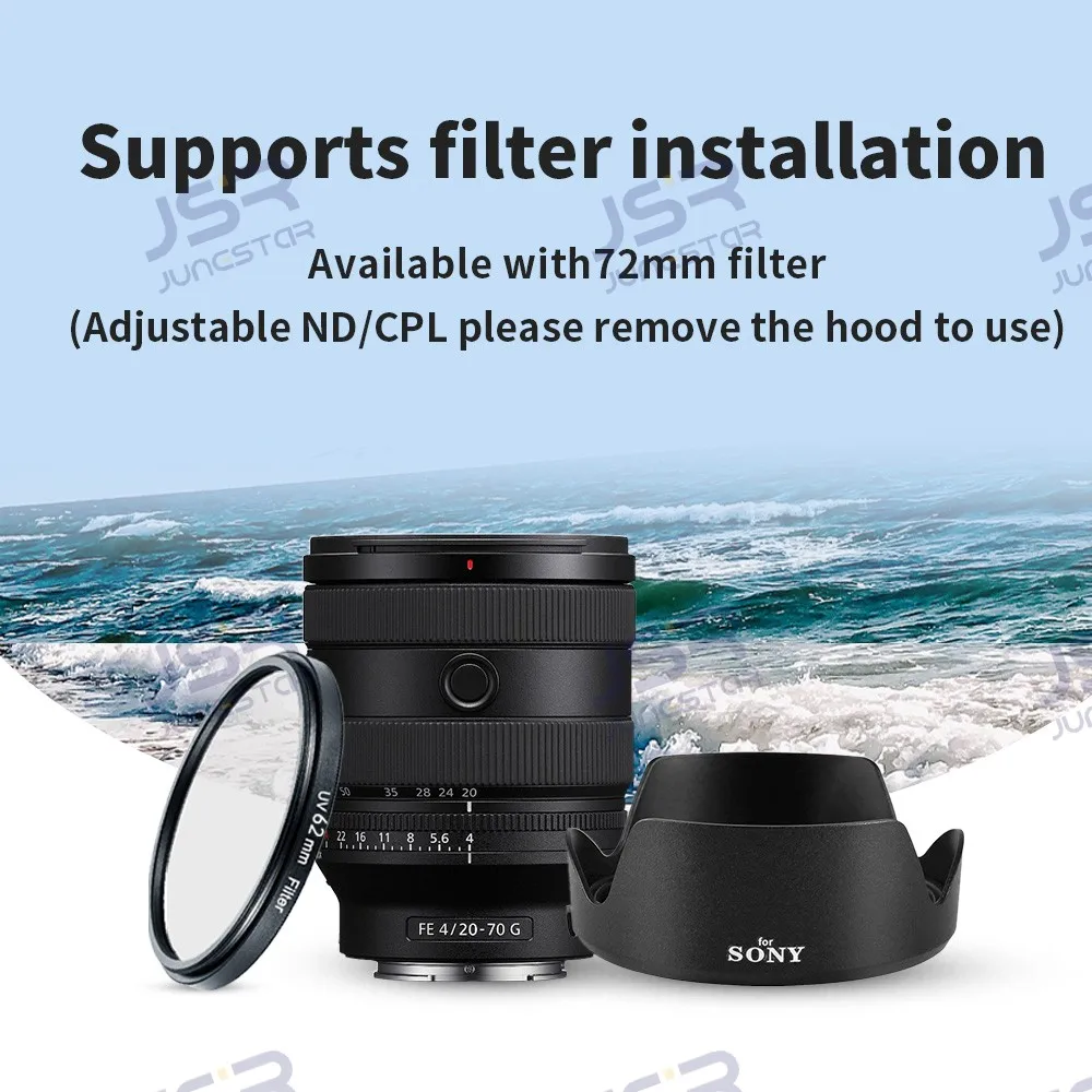 AlC-SH174ライトシールド、Sony FE20-70 f4 g、小型、三元gレンズ、sel2070g、代替品に適しています