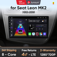 Junsun V1 Wireless CarPlay Android Auto Car Radio for  Seat Leon MK2 2005-2012 GPS Car Intelligent Systems Smart Autoradio