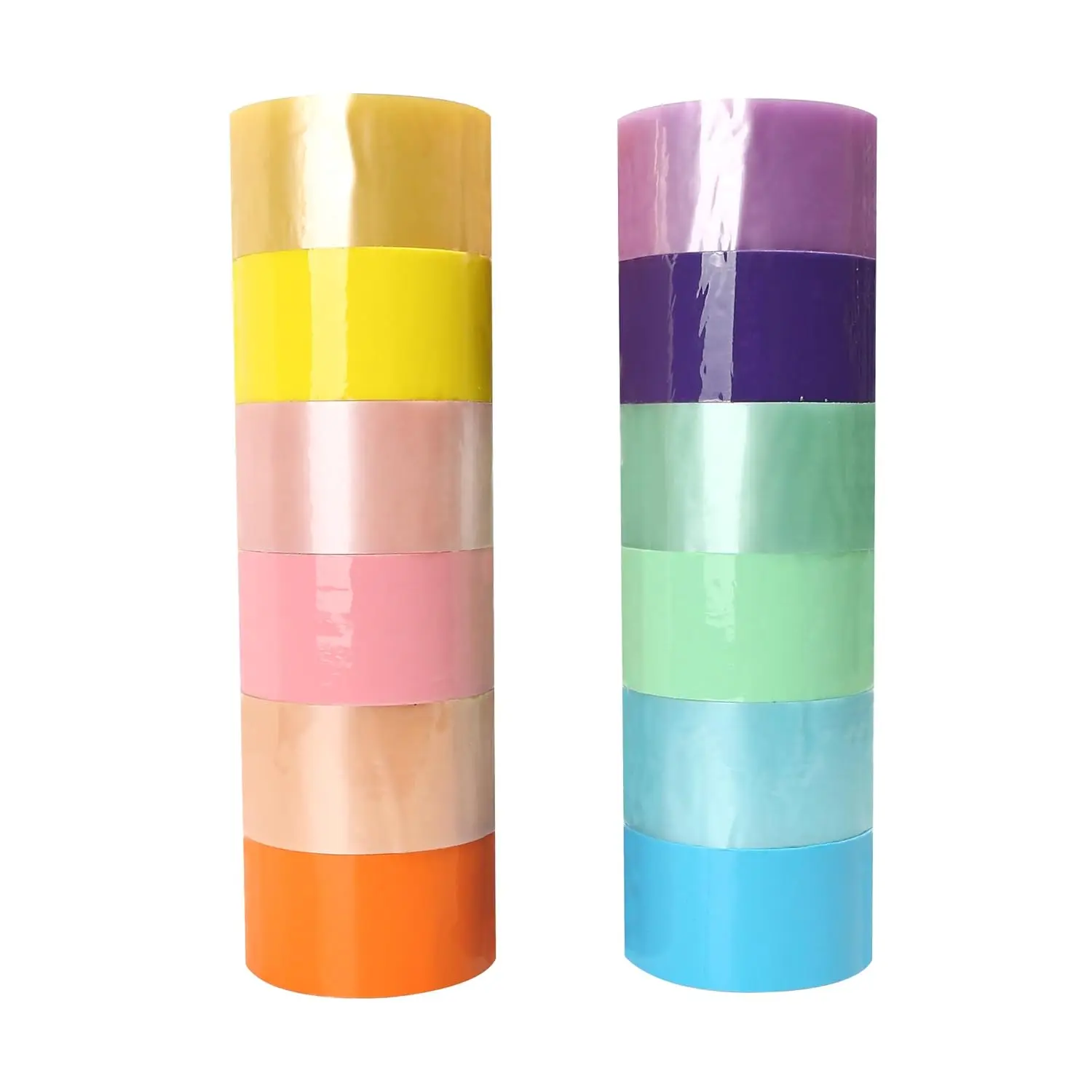 4PCS Colored Sticky Ball Tape Handmade, Tapes Roll Tape DIY Crafts, Educational Sensory Toy Funny DIY Making