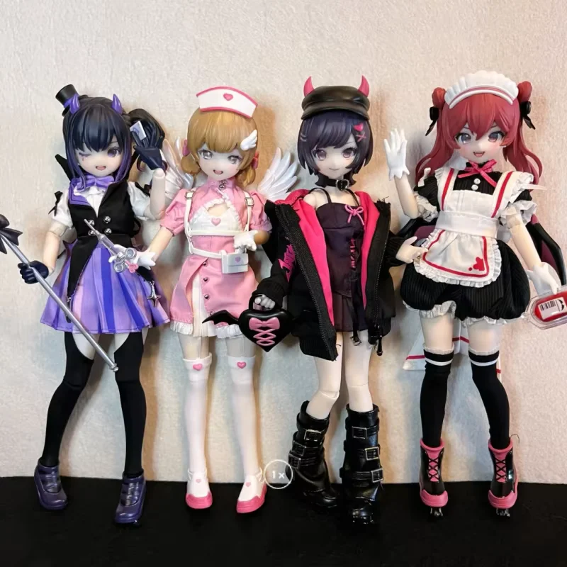 

Nightmare Twin Series слепая коробка игрушки Eden Mjd кукла свет подвижная аниме фигурка Коллекционное украшение для рабочего стола украшения для девочек