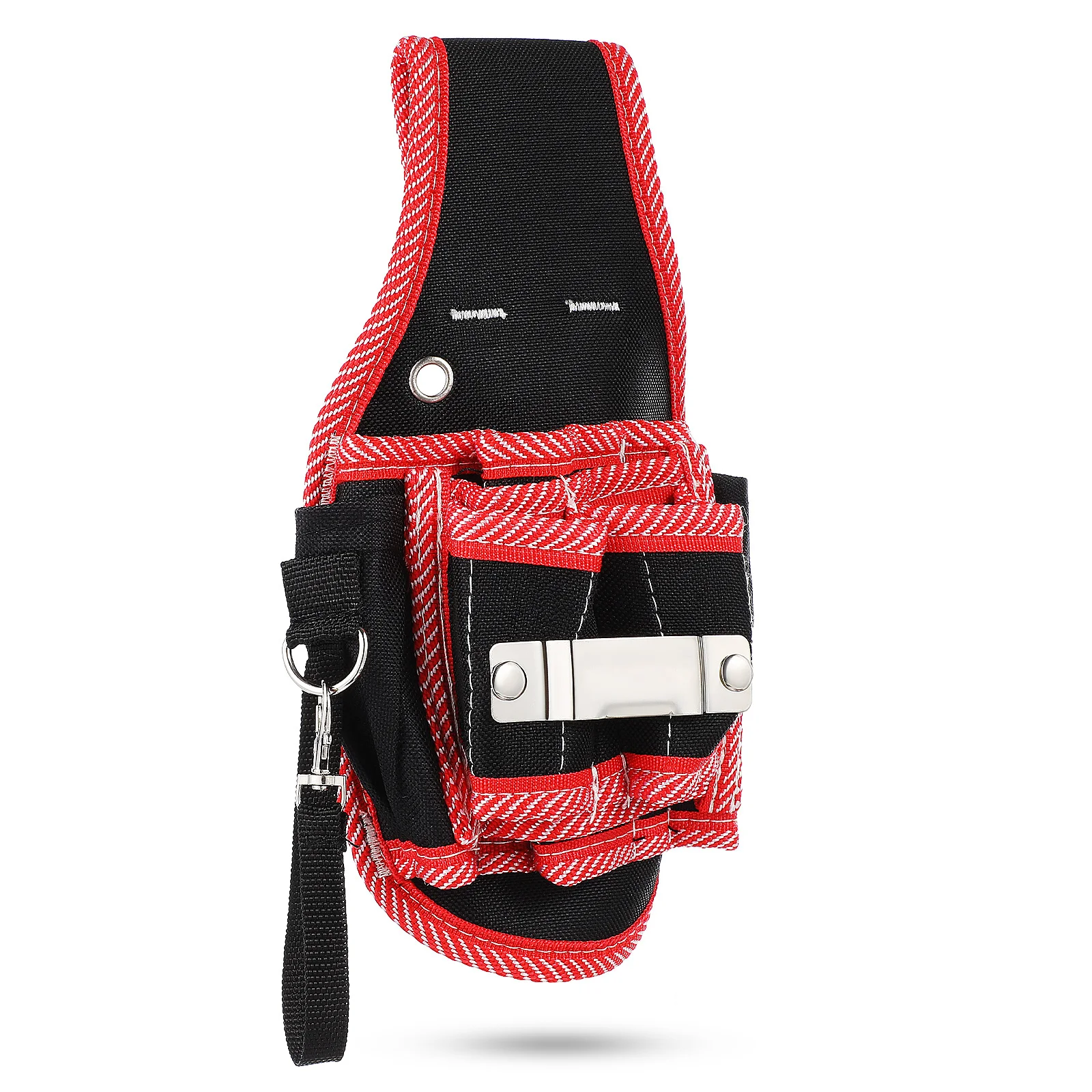 Tool Belt Pouch Electricians Tool Bag Compact Size Large Capacity Wear Resistant Stylish Outlines Utility Pouch