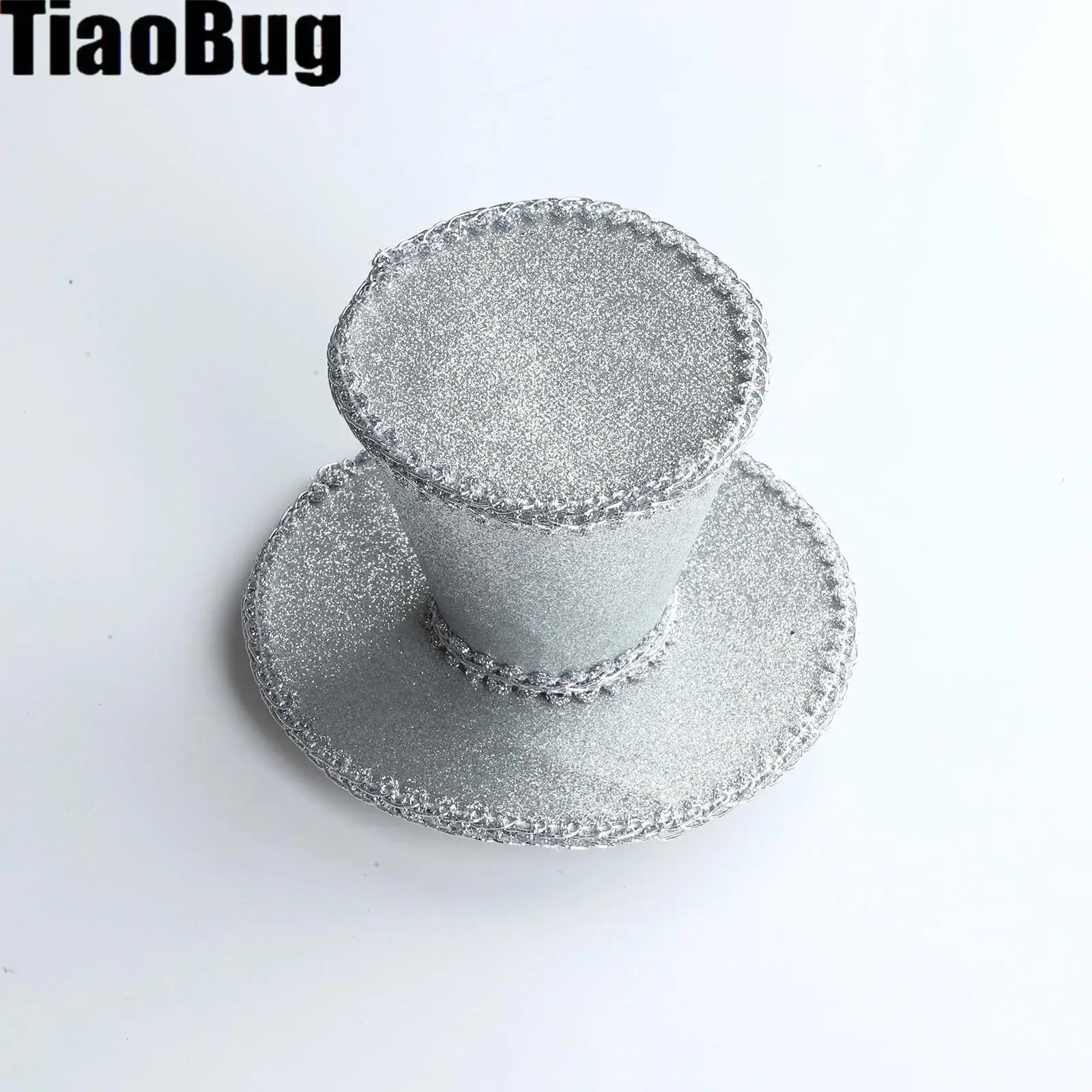 مشبك قبعة صغير، غطاء رأس مزين بالترتر لحفلات الشاي، غطاء رأس لحفلات وقت الشاي، إكسسوارات للنساء والفتيات