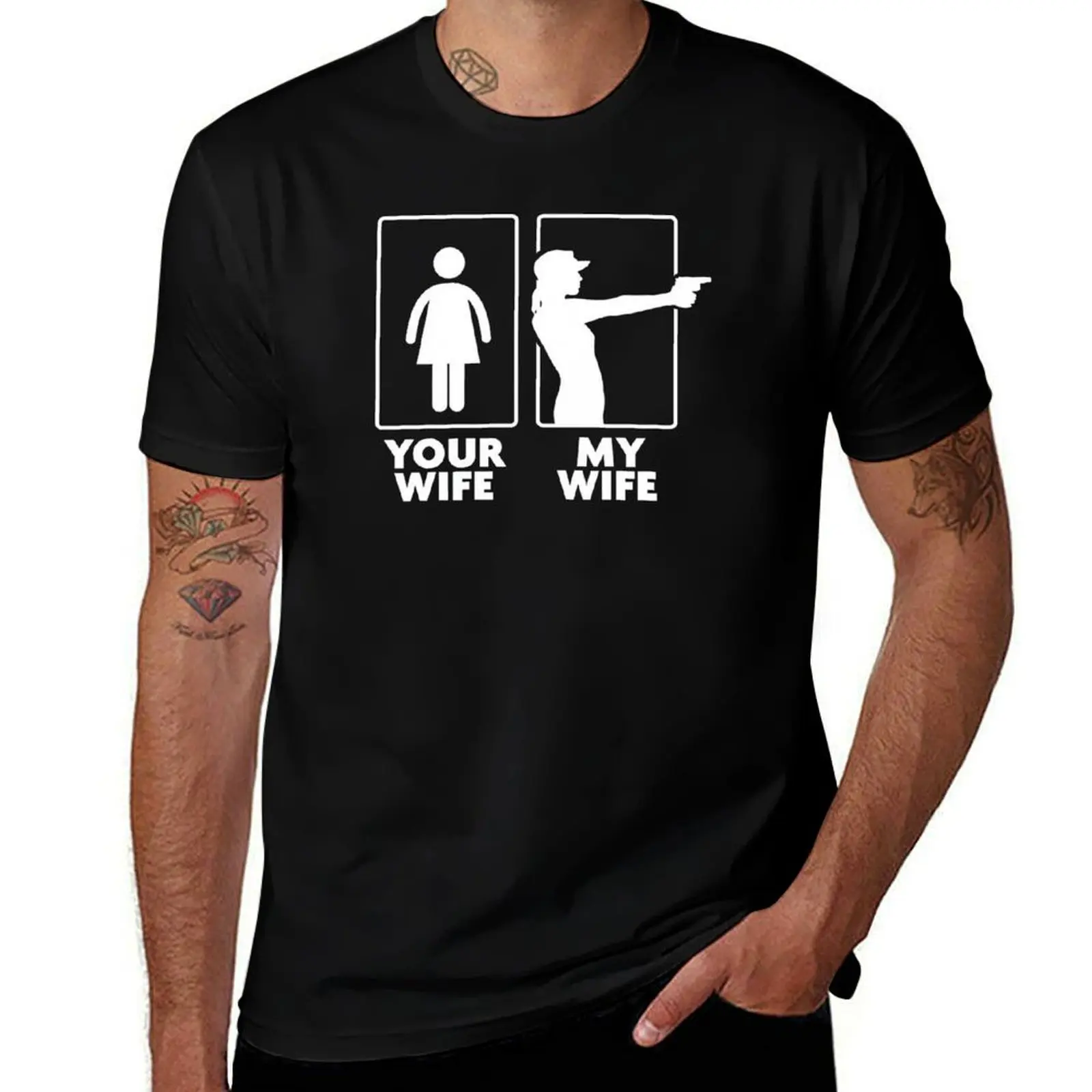 

Your Wife My Wife Funny T-Shirt anime tshirt t shirt man designer T-Shirt
