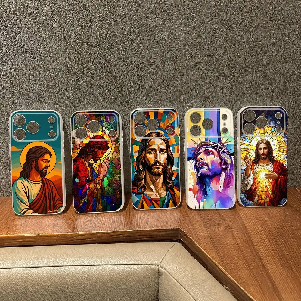 

Classic Church Jesus Christ For Magsafe Wireless Charging Case for iPhone 17 16 14 15 Plus 13 12 Pro Max Air 11 TPU Soft Cover