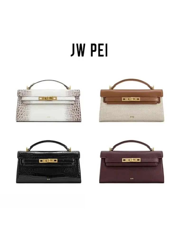 JW PEI Handtasche mit Krokodilprägung, luxuriöse Designer-Umhängetasche für Damen, Crossbody- und Schultertasche im neuen Stil