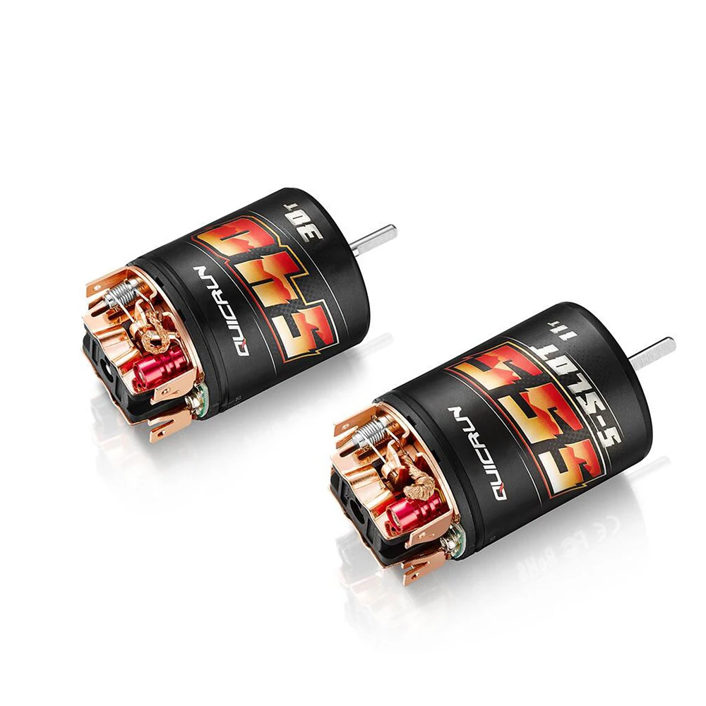 

Hobbywing QuicRun 540/555 brush motor is applicable to 1:10 RC crawler axle SCX10 90046 90047 AXI03007 upgrade accessories