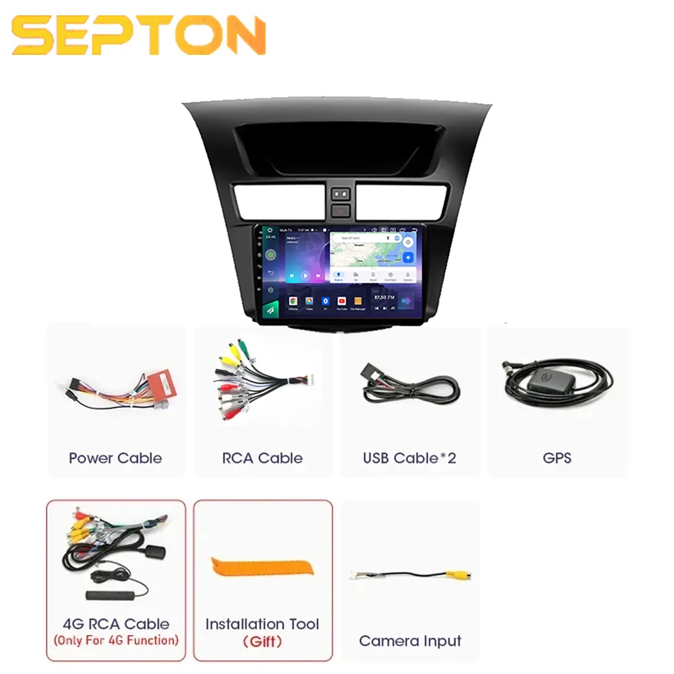 SEPTON Car Intelligent Systems Smart Car Systems Radio for Mazda BT-50 BT50 2011 - 2020 Multimedia Player Car GPS Head Unit