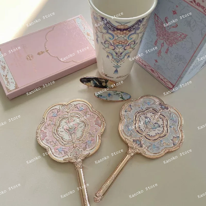 

Ручные зеркала/керамические чашки/зажимы для волос серии Butterfly Cloud Shoulder