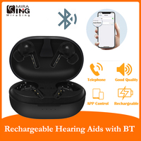 New Rechargeable Hearing Aids with Bluetooth Digital 12-Channels Sound Amplifier Portable APP Control Audifonos For Deafness