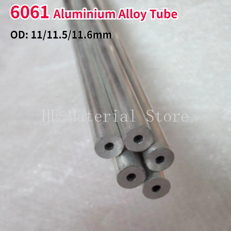 

1Pcs Length 100mm 6061 Aluminium Alloy Tube OD 11/11.5/11.6mm Diy Aluminum Tube ID 3.8/4/6/6.8/8/9/10mm