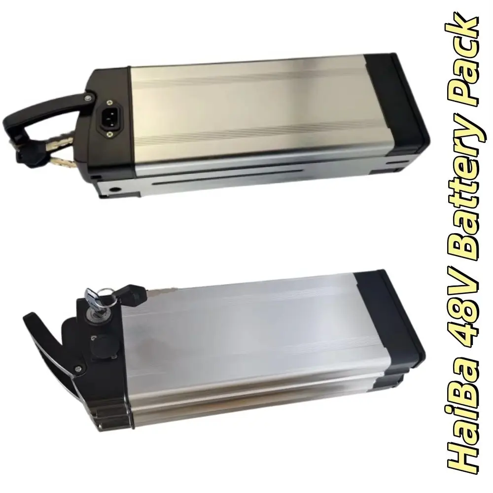 48V HAIBA High Quality Li-ion Battery for Hidden Battery City Electric Bike Battery 10AH/15AH/20AH Motor