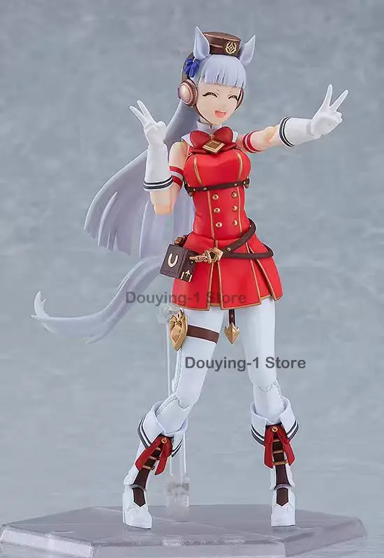 متوفر في المخزون MF Figma 584 لعبة مجسمة لشخصيات الرسوم المتحركة Pretty Derby Gold Ship