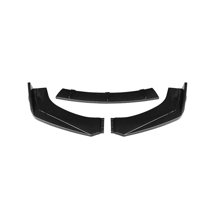 For ACURA TSX Honda Accord 2009 2010 2011 Glossy Black Car Front Bumper Lip Spoiler Splitter Protective Cover Trim Accessories