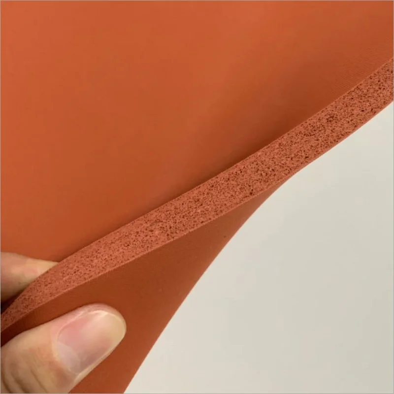 Silicone Foam Pad High Temperature Resistant Sponge Plate Sealing Plate Red Bronzing Plate Heat Transfer Press High Temperature