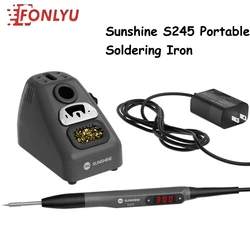 SUNSHINE S245 110W Smart Portable Soldering Iron for Mobile Phone Motherboard PCB Repair Welding Station Heat Pencil Tip Tools