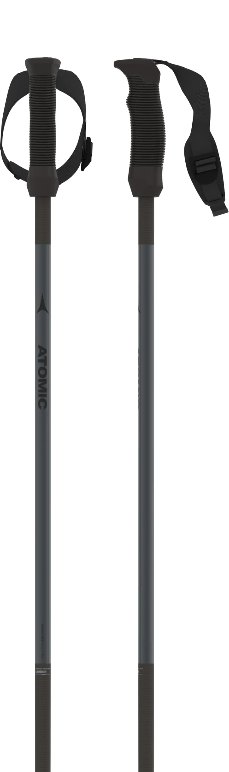 Ultra-Light Telescopic Carbon Fiber Ski Poles Dual Flip Lock 14 mm Shaft Adjustable Length 110-140 cm Anti-Slip Grip