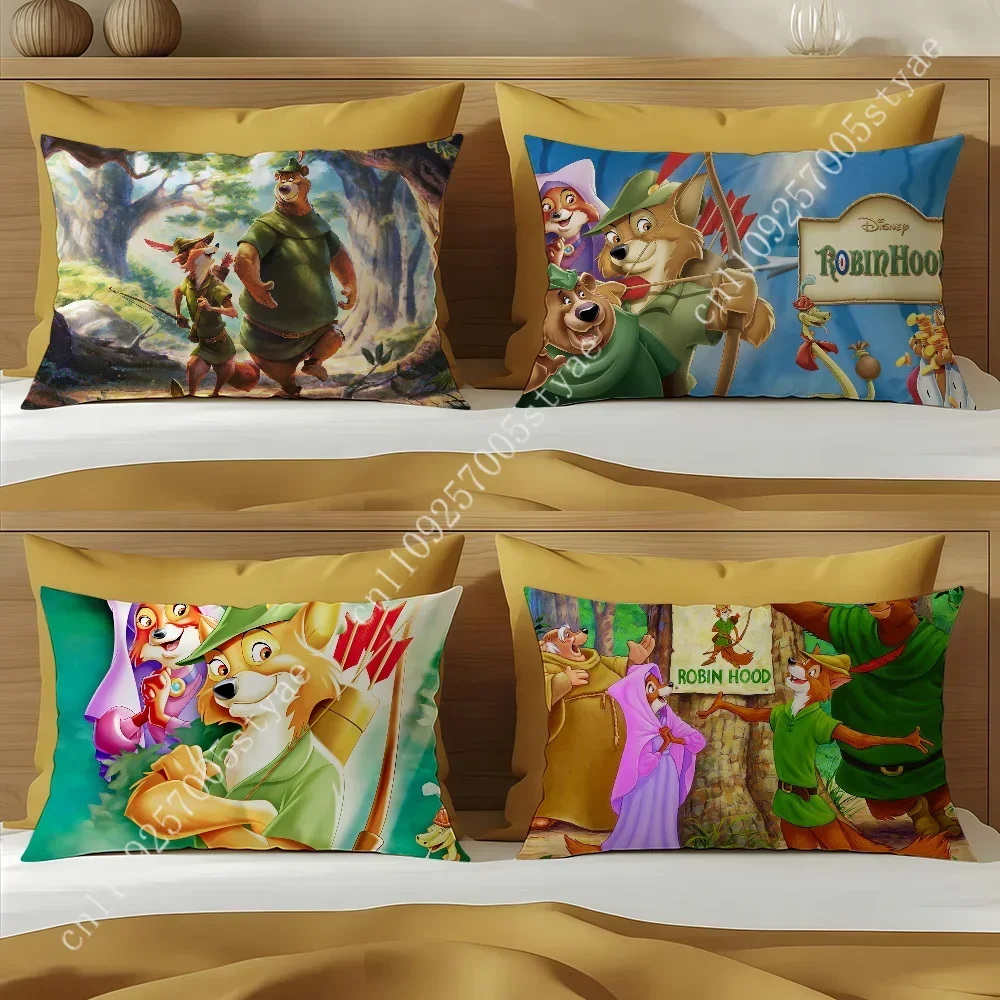

Robin Hood Pillowcase Disney Cartoon Pillow case Soft Sofa Bed Decoration Child Holiday Party Boy Girl Gifts Custom Pillow Cover