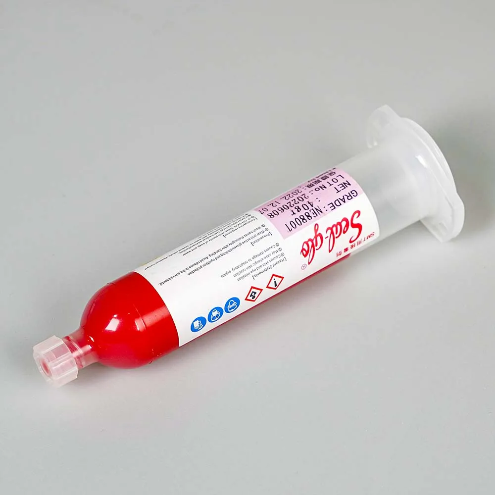 Refluxo Masking Welding Paste, Stencil Paste Dispenser, cola vermelha, agulhas de solda, SMD, SMT, BGA, IC Repair Chips, 10Pcs, 30ml, 40g, 1 Pc, 2Pcs