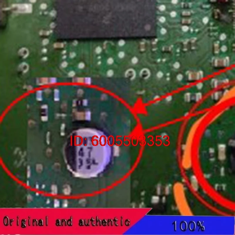 10Pcs/Lot 35V 47UF C-Level ABS Pump Computer Board Patch Capacitor Car