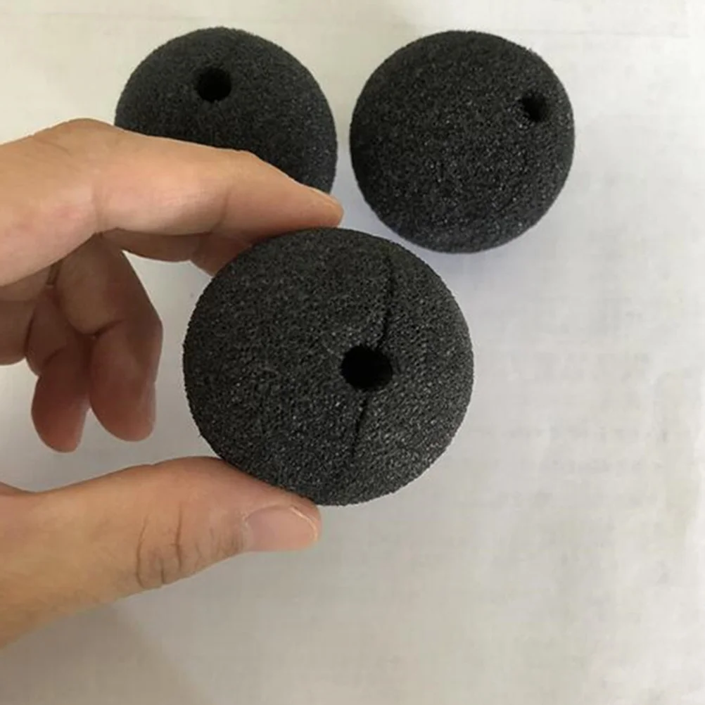 

25pcs Clown Nose Props Sponge Material Hard Smooth For Carnival Circus Party Cosplay Accessory Replacement Small Portable