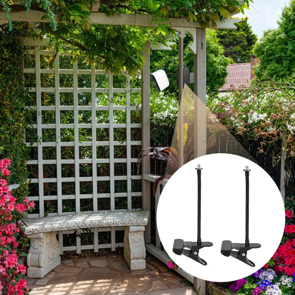 

Гибкий кронштейн (2 шт.) для EufyCam 2C, 2C Pro, 33C и держателя камеры Ring с поддержкой отверстия под винт 1/4 дюйма