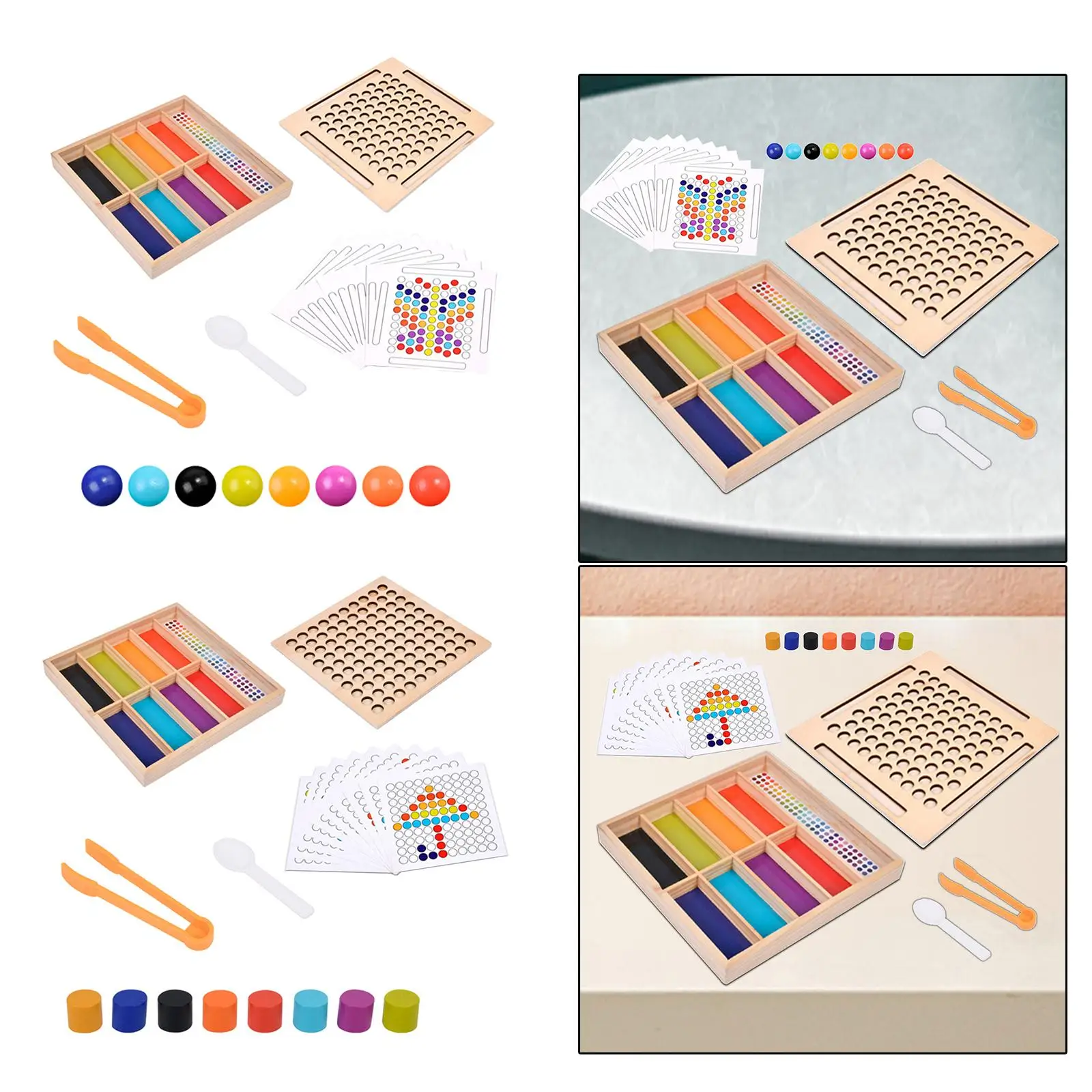 Jeu de perles d'apprentissage alth, jeu de mathématiques, comptage, tri des perles pour les tout-petits, maire intérieur, zones préscolaires, Eschool, 3, 4, 5 ans