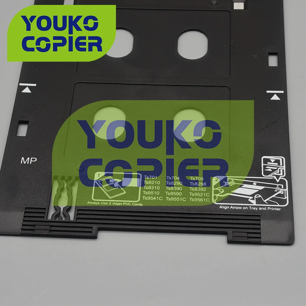 New Design Inkjet ID Card Trays support for Canon TS704 TS701 TS702 TS703 TS705 TS706 TS708 TS709 TS8210 TS8220 TS8222 TS8230 Pr