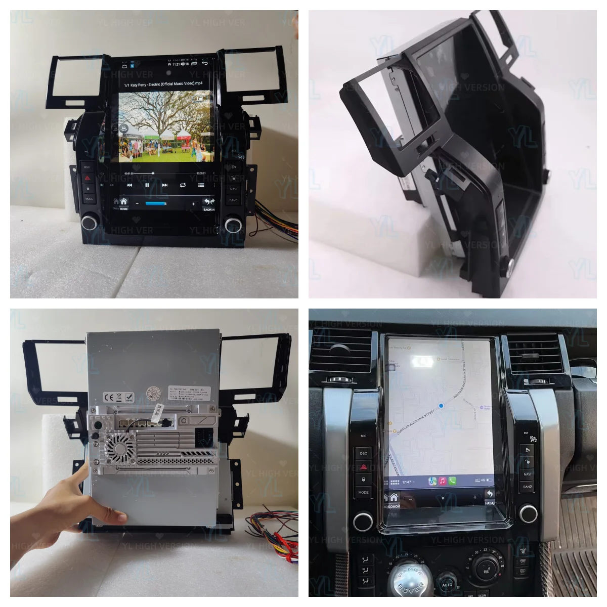 

Автомагнитола Android 14 для Land Range Rover Sport 2005-2009: Мультимедийная система с CarPlay, Bluetooth, GPS и 5G