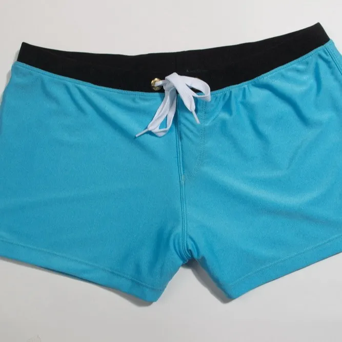 Costume da bagno da uomo con tasche anteriori e posteriori Costume da bagno estivo con colori impiombati