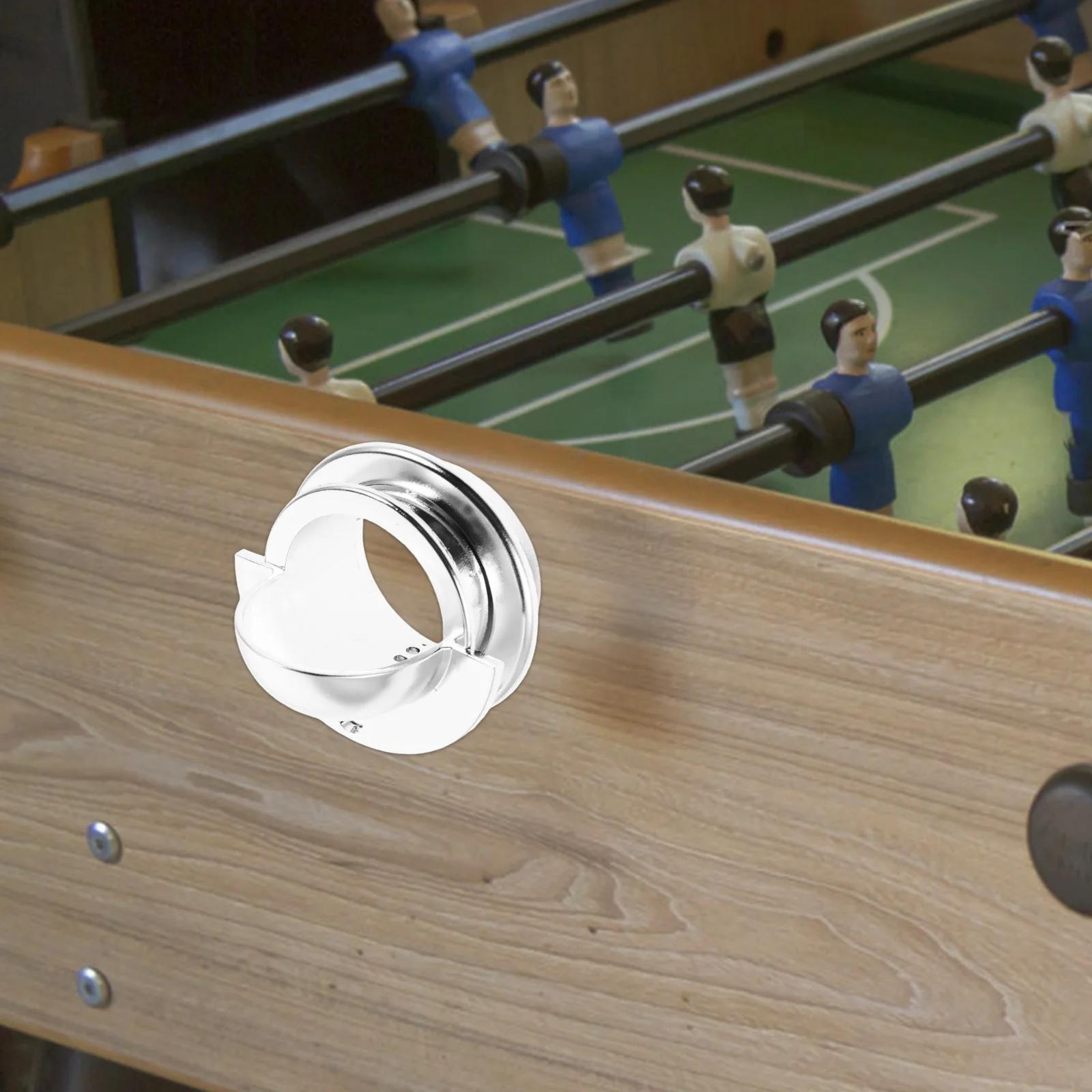 8 قطعة هدف فووسبالل إدراج شفة جبل الكرة الماسك كأس ثقب التهديف حلقة الجدول كرة القدم دخول قطعة آلة إصلاح الفضة #1