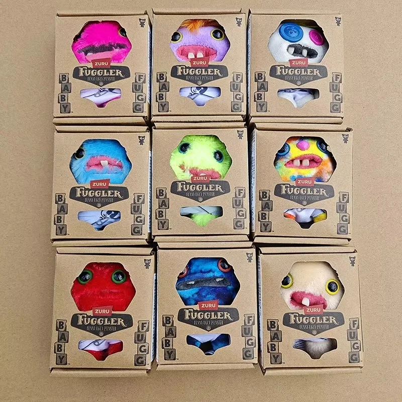 

Fuggler Baby 3rd Edition Funny Ugly Monster Plush Doll Toy Ugly-Cute Tooth Monster Desktop Decoration Collectible Gift for Kids