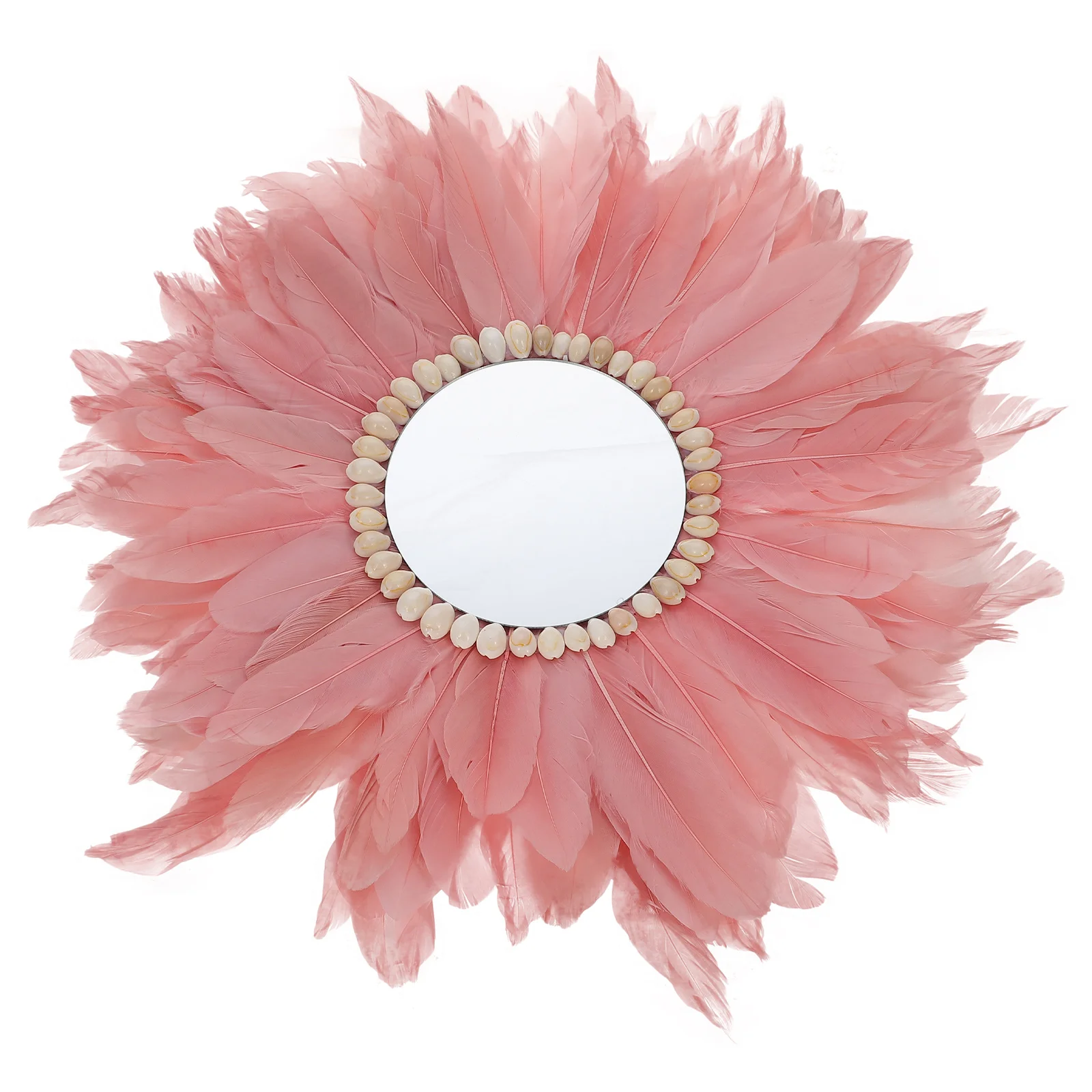 

1Pcs Mirror Wall Pendant High Grade Material Creative Decorative Indoor Hanging Mirror for Bedroom Bathroom Living Room