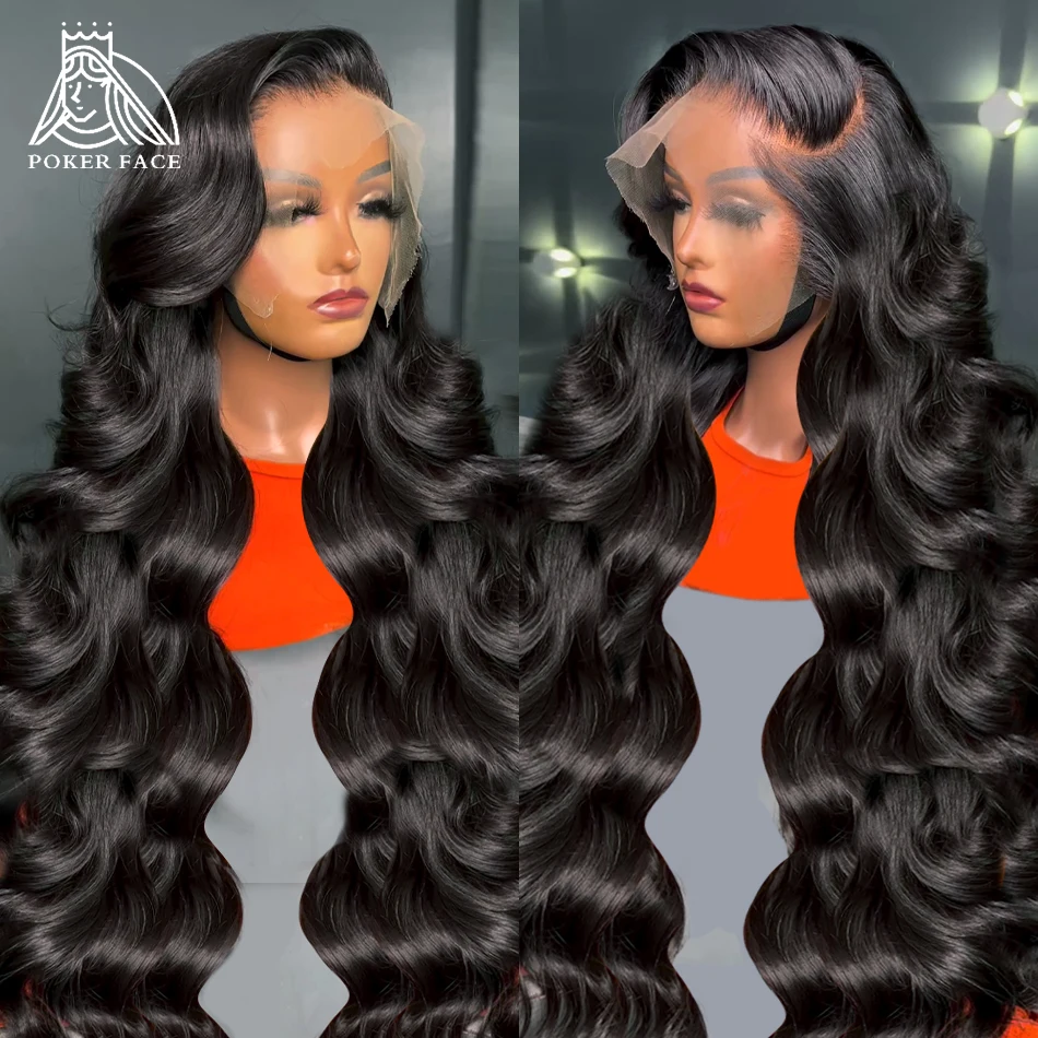 HD Transparent 13x6 Body Wave Lace Front Human Hair Wigs Brazilian 30 inch 5x5 Glueless Wig 13x4 Lace Frontal Wigs For Women