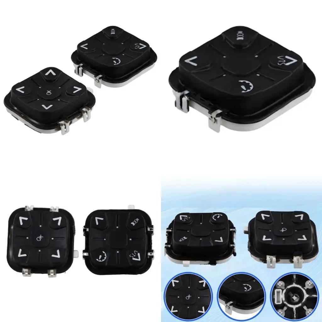 

Replacement Accessories Left Right Plastic 4 Keys Handle Button for RXP RXT 2018 D7YA