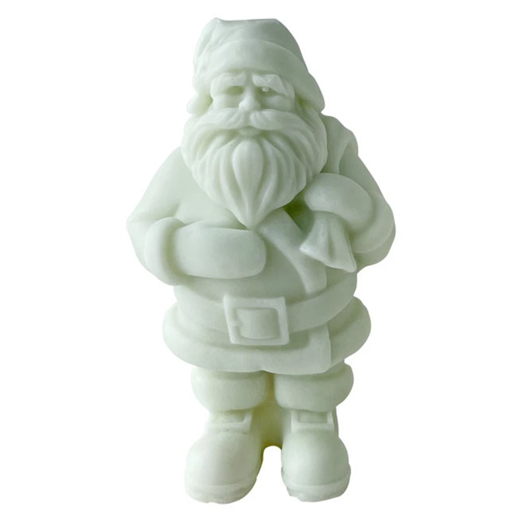 

Santa Claus Silicone Mold DIY Christmas Handmade Aromatherapy Silicone Mold Scented Making Tools 3D DIY Handmade Fragrance