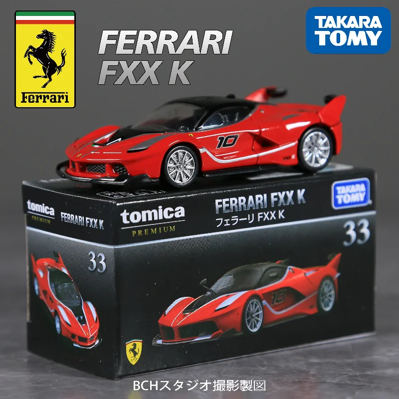 In Stock TOMY Tomica Premium Black Box TP33 Ferrari FXX K 1/64 Alloy Diecast Racing Car Model Toy for Collection Gift