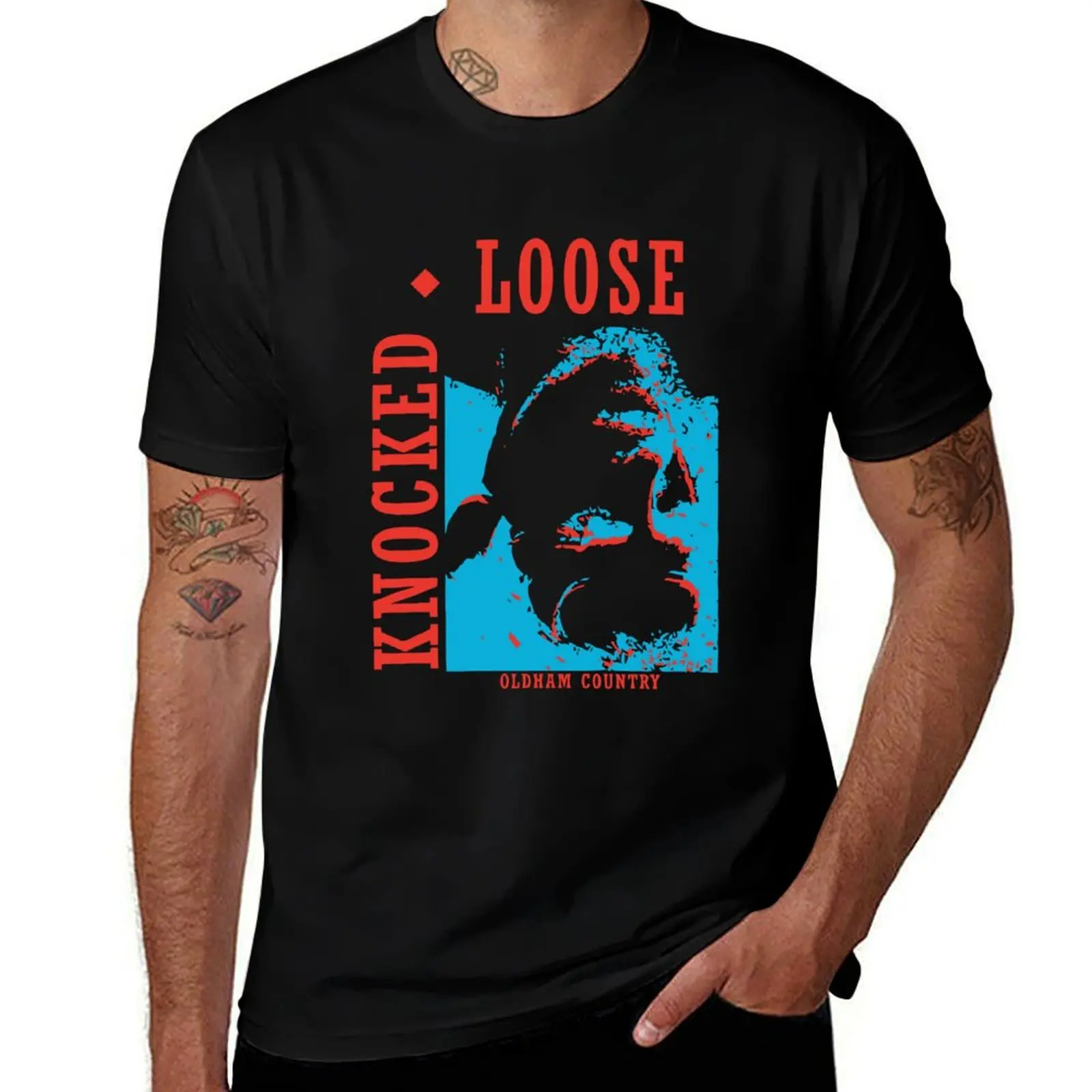 Knocked Loose Oldham Country T-Shirt Water Resistant Casual T-Shirt