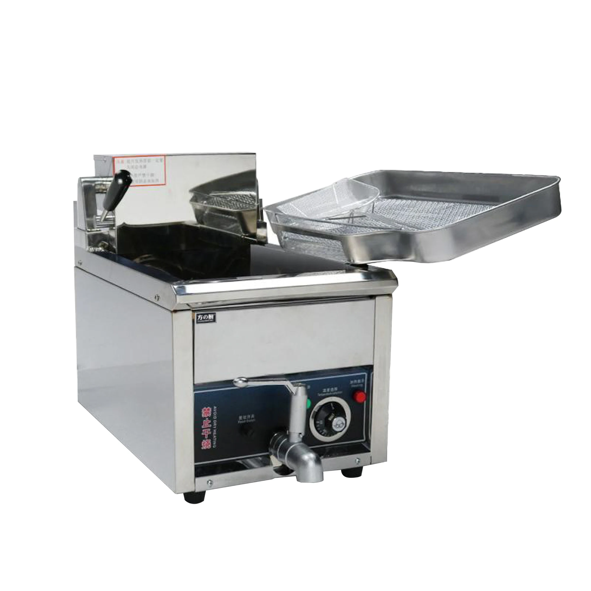 Commercial Desktop Chicken Donut Fryer Machine Electric Deep Oil Fryer With Temperature Control